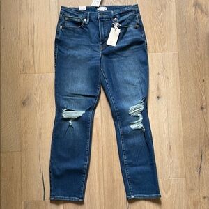 Good American Distressed Denim Jeans